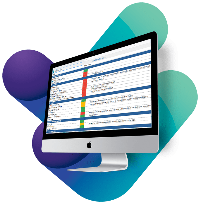 seo audit human medical saas fintech-local